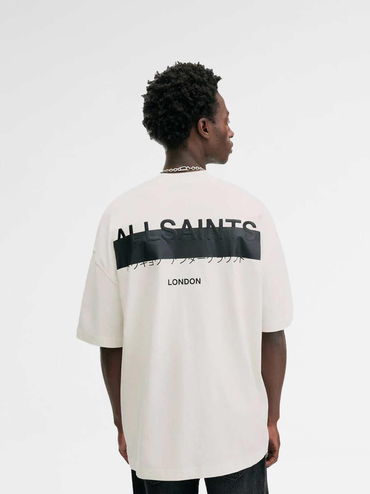 Allsaints Redact T-Shirt White