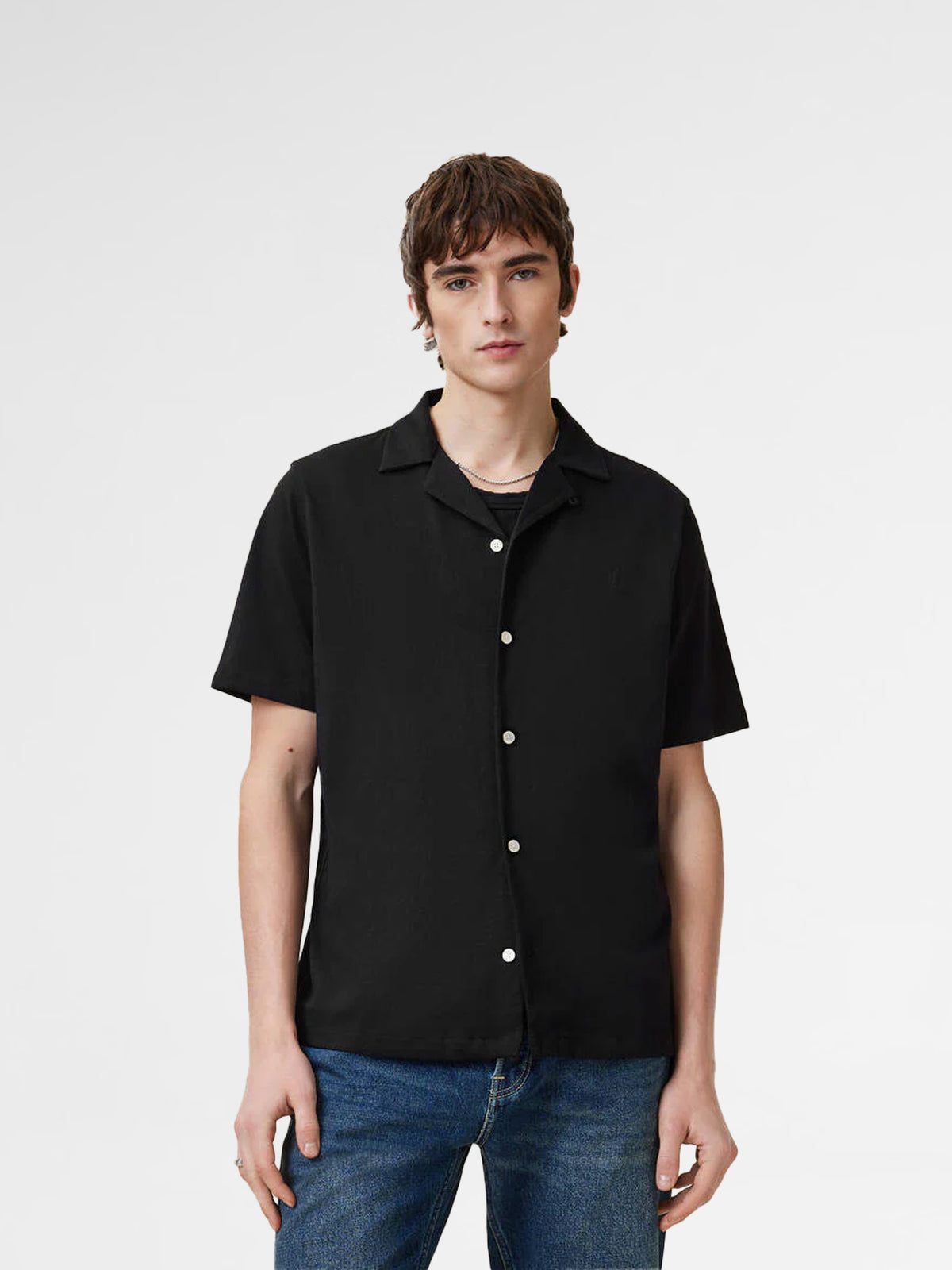 HUDSON SS SHIRT BLACK