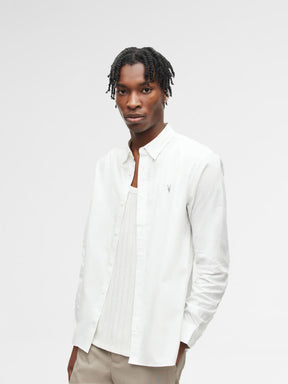 Allsaints Hawthorne Ramskull Stretch Fit Shirt