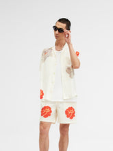 Allsaints Roze Floral Print Relaxed Fit Shirt