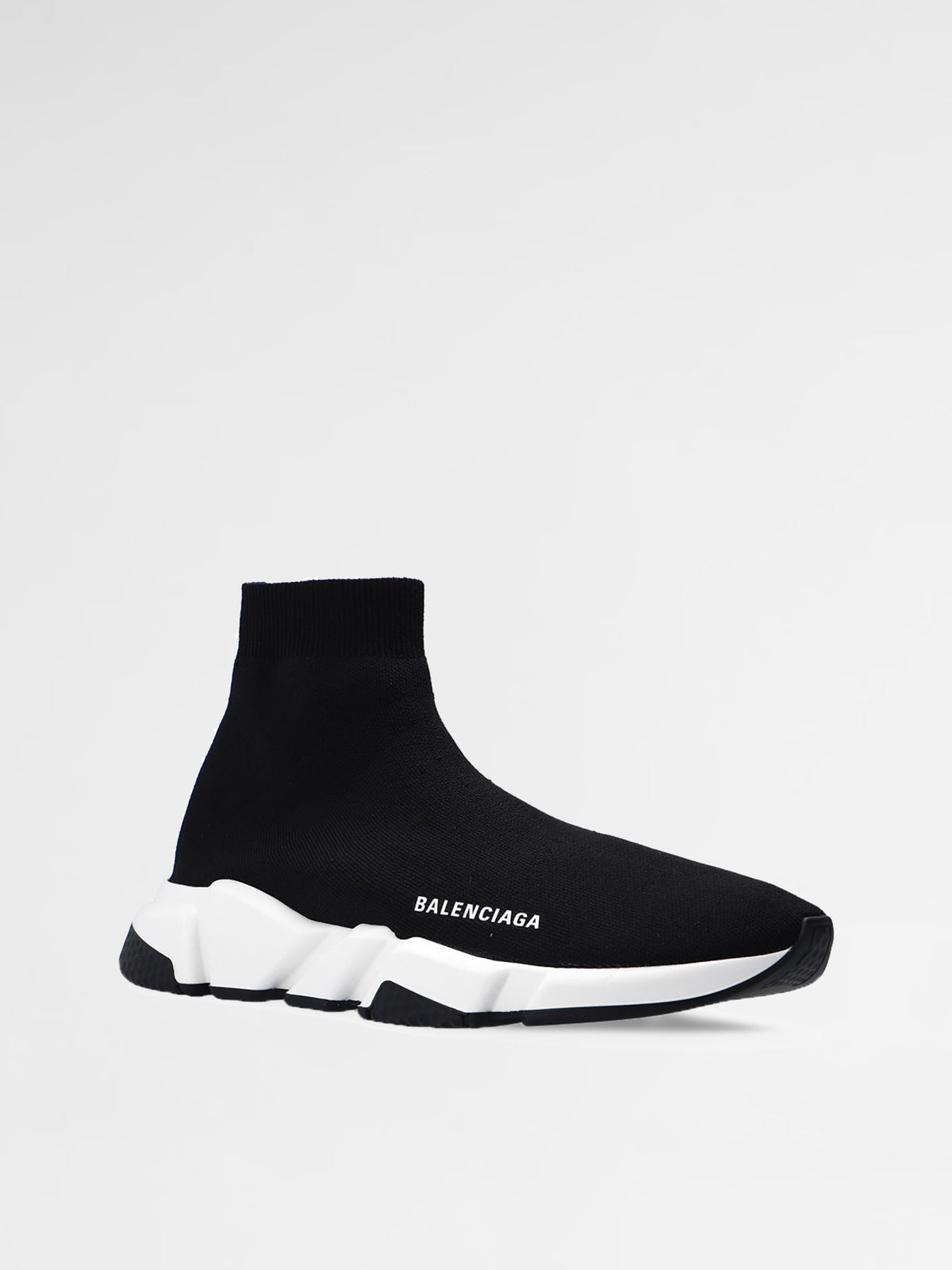 Balenciaga Black Speed Lt Sock Sneakers