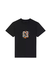 Givenchy Slim Fit T-Shirt In Cotton With 4G Dragon Print