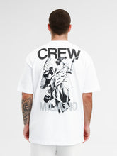 CREW Milano Oversize T-Shirt Logo Print