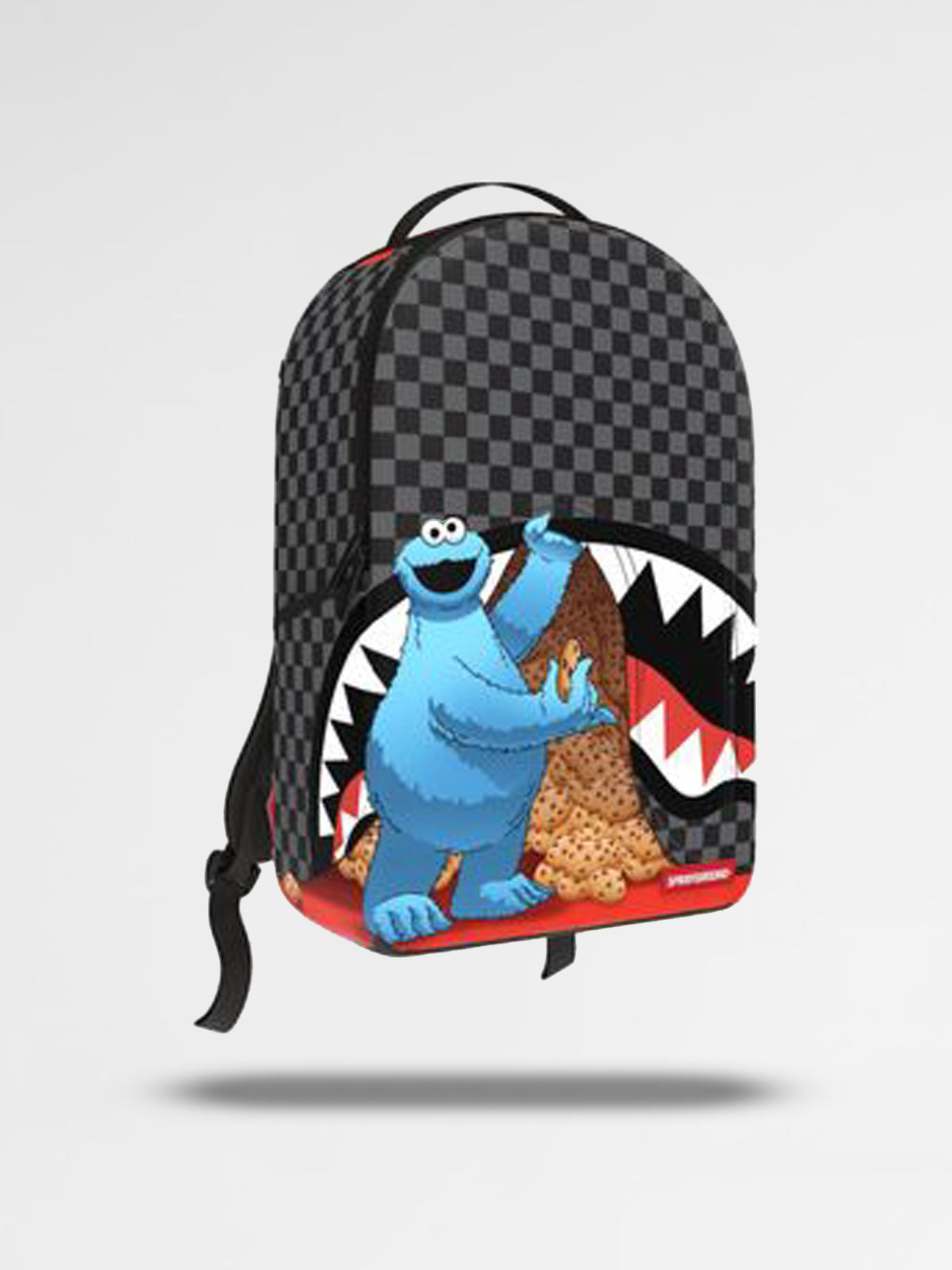 Sprayground SESAME STREET COOKIE MONSTER SNEAKING A BITE DLXSV BACKPACK