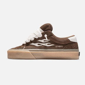 STRAYE Logan Puff - Brown Crepe