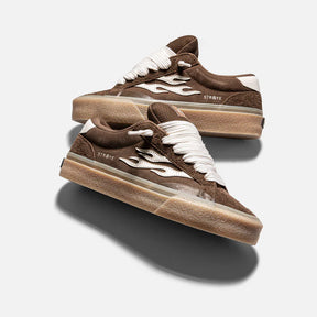 STRAYE Logan Puff - Brown Crepe