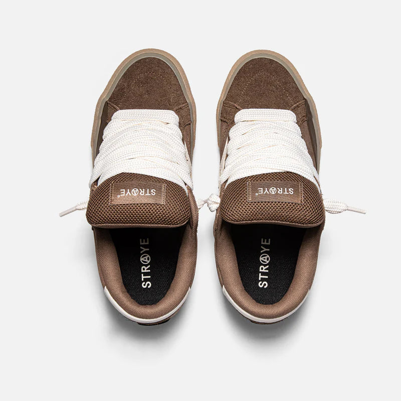 STRAYE Logan Puff - Brown Crepe
