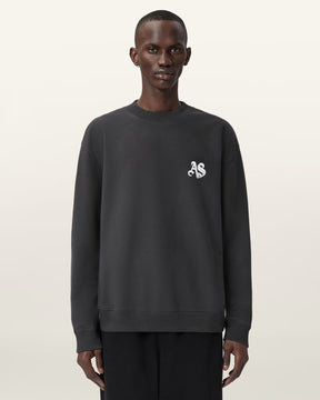 ALLSAINTS Icon Black Long T-Shirt M011NE-162