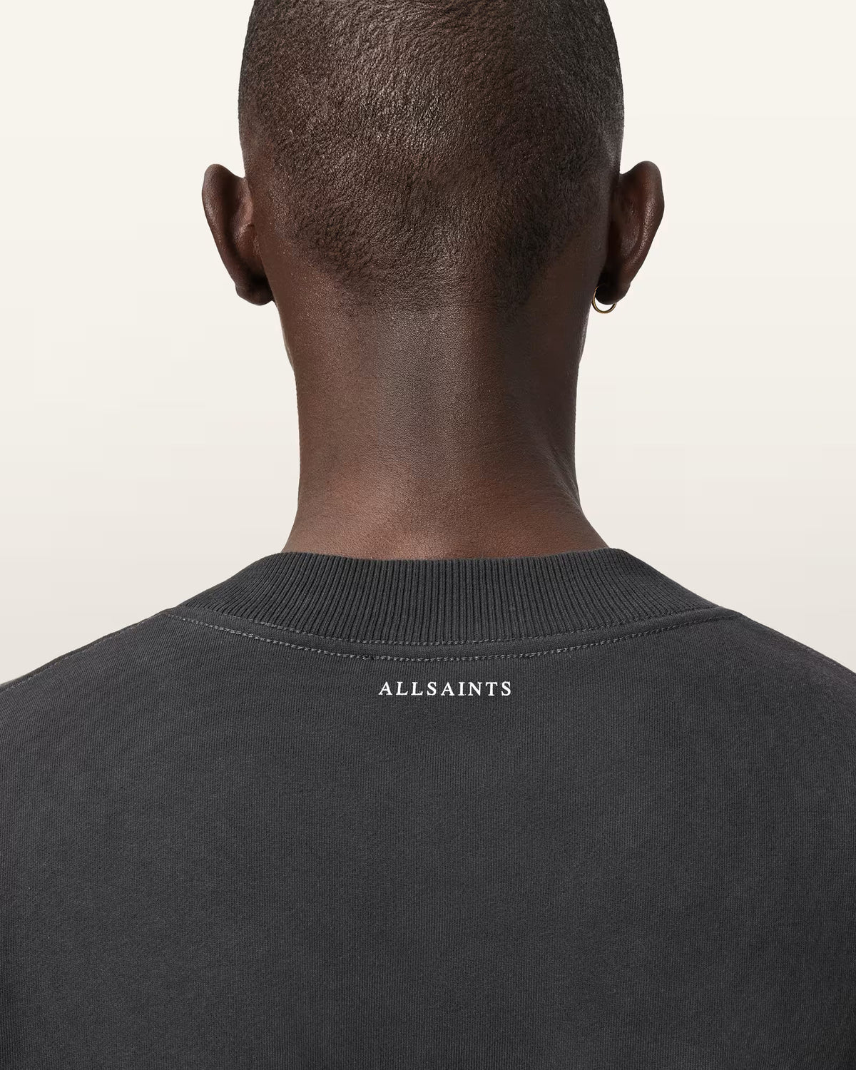 ALLSAINTS Icon Black Long T-Shirt M011NE-162