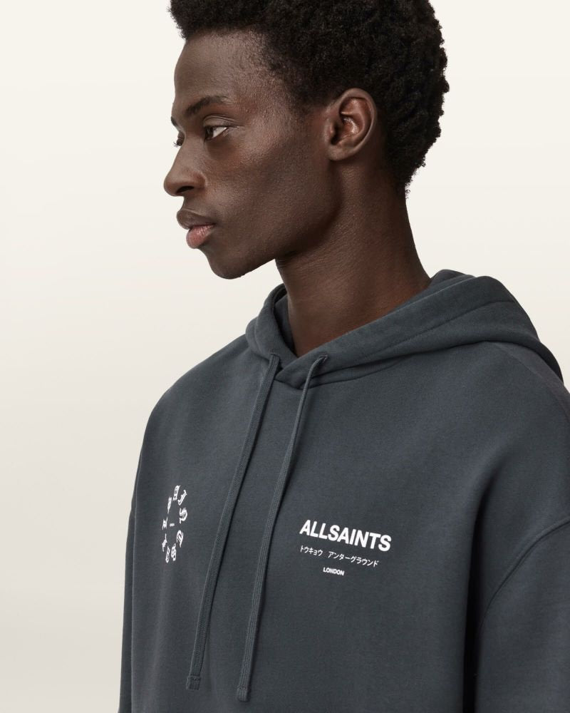 ALLSAINTS Knidred OTH Black Hoodie M018ND-162