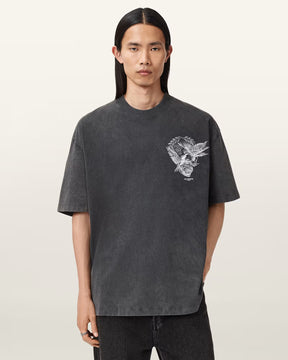 ALLSAINTS Mysteries Black T-Shirt M028PD-162