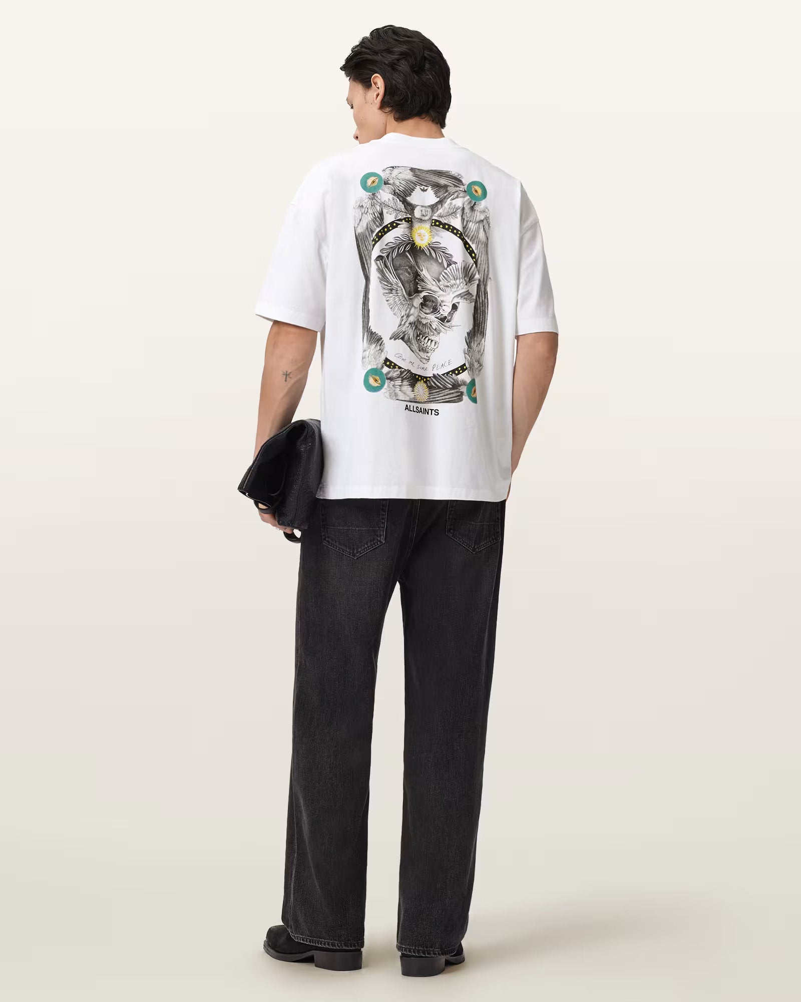 ALLSAINTS Mysteries White T-Shirt M028PD-437