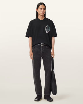 ALLSAINTS Snakebite Black T-Shirt M032PD-162
