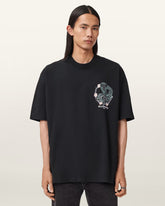 ALLSAINTS Snakebite Black T-Shirt M032PD-162