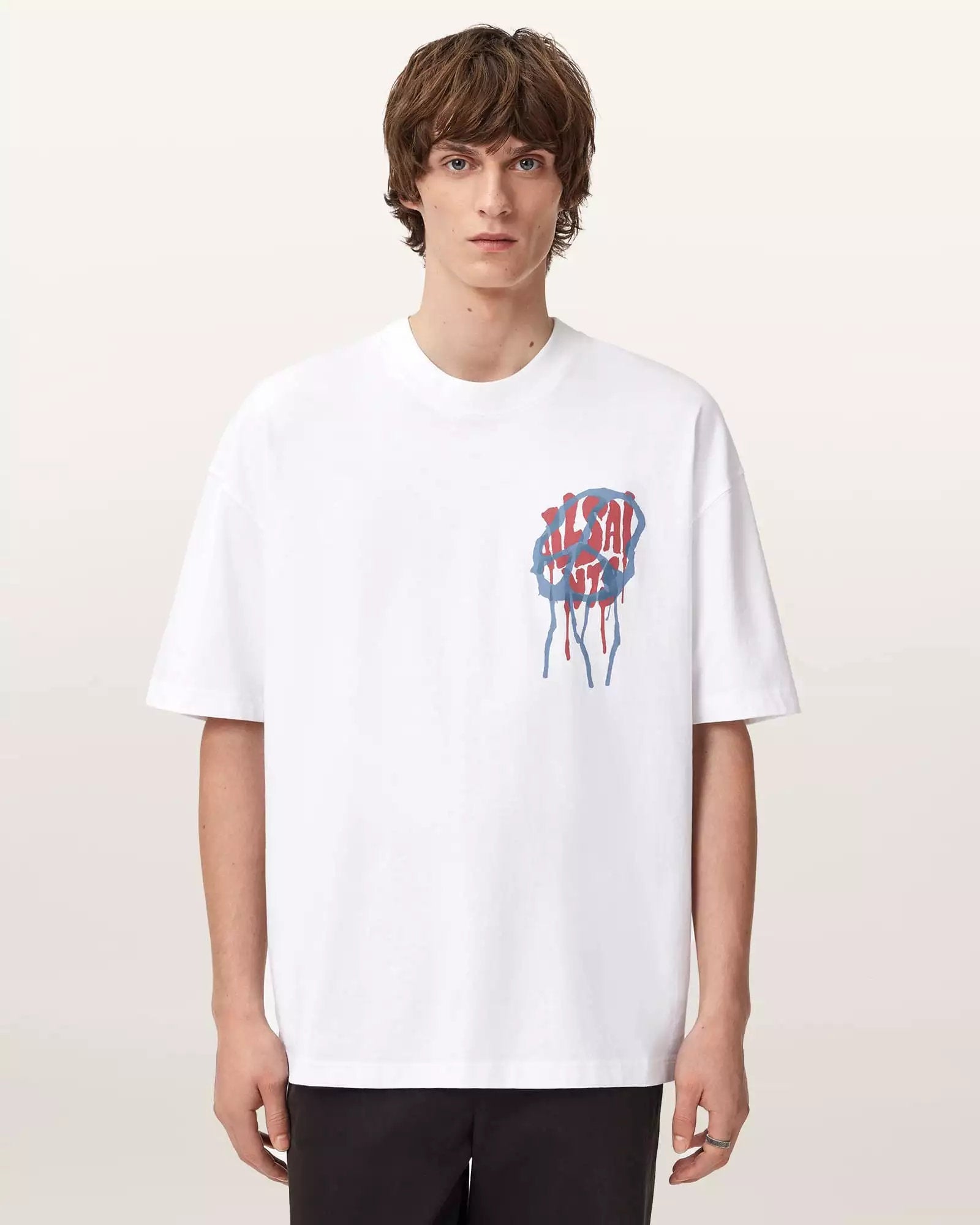 ALLSAINTS Runner White T-Shirt M035PD-437