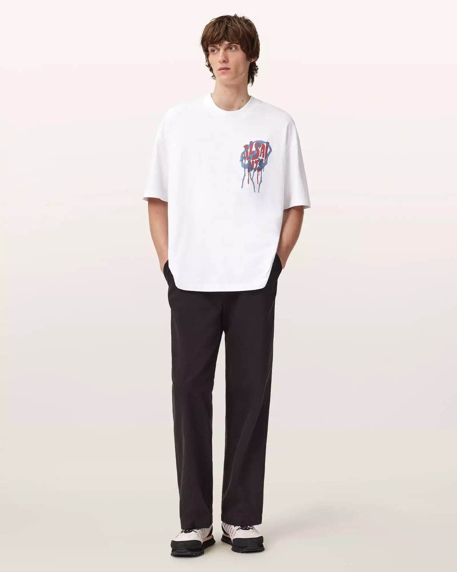 ALLSAINTS Runner White T-Shirt M035PD-437