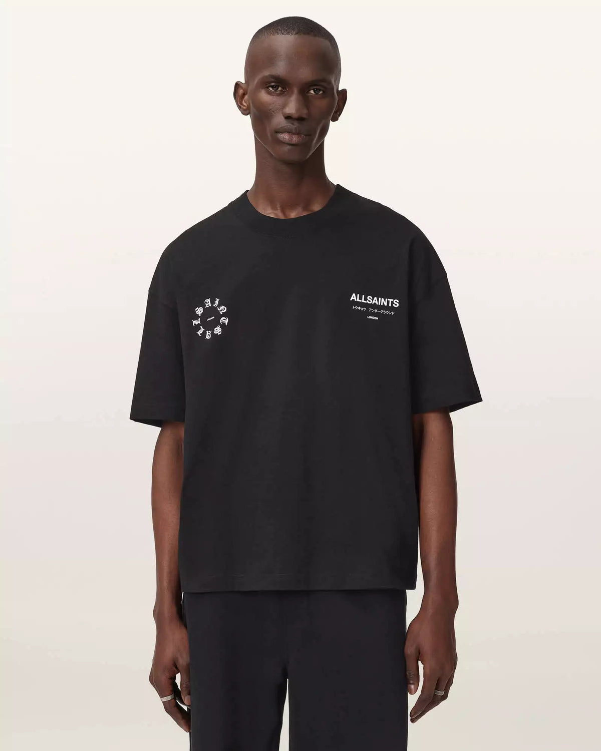 ALLSAINTS Kindred Black T-Shirt M042PD-451