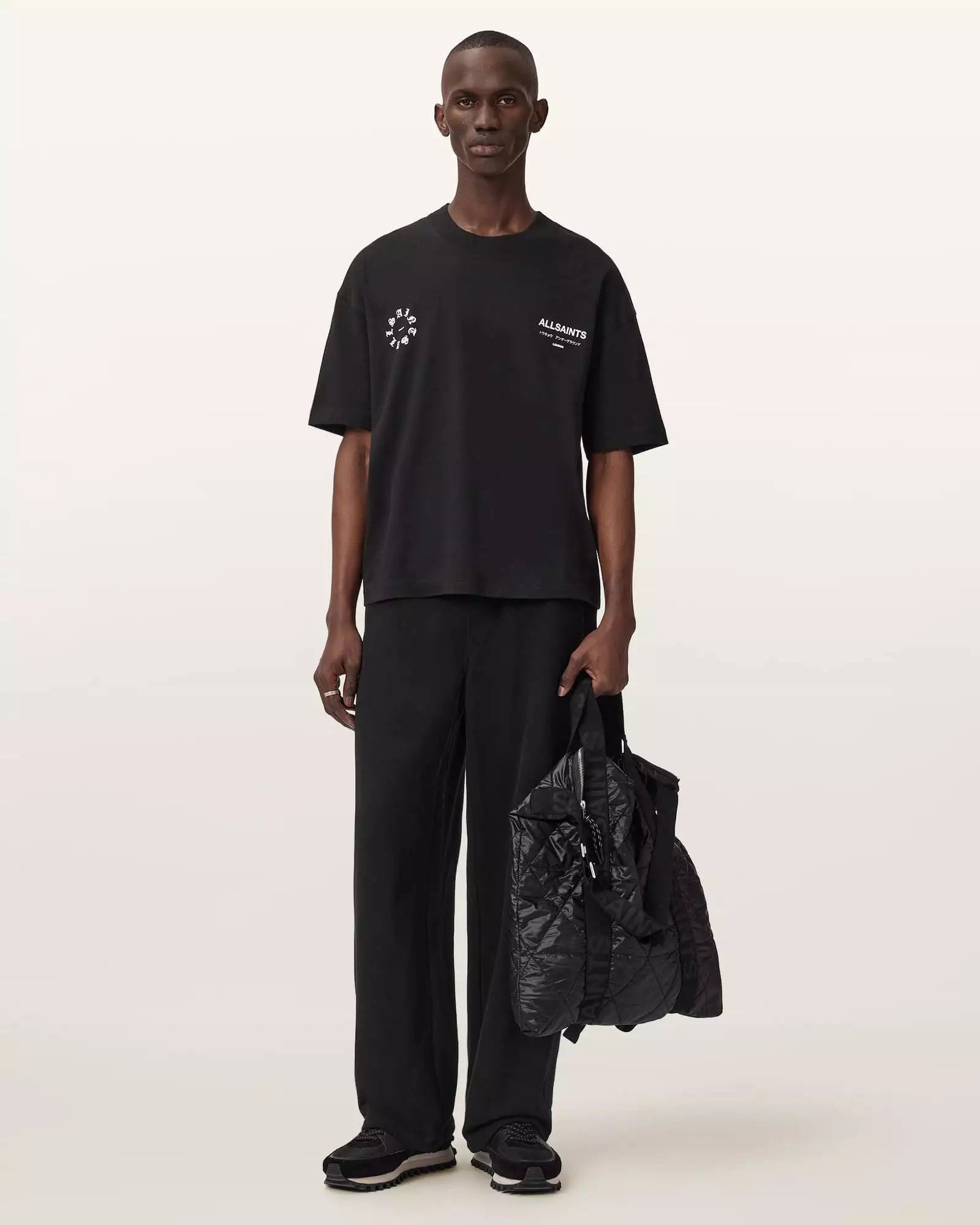 ALLSAINTS Kindred Black T-Shirt M042PD-451