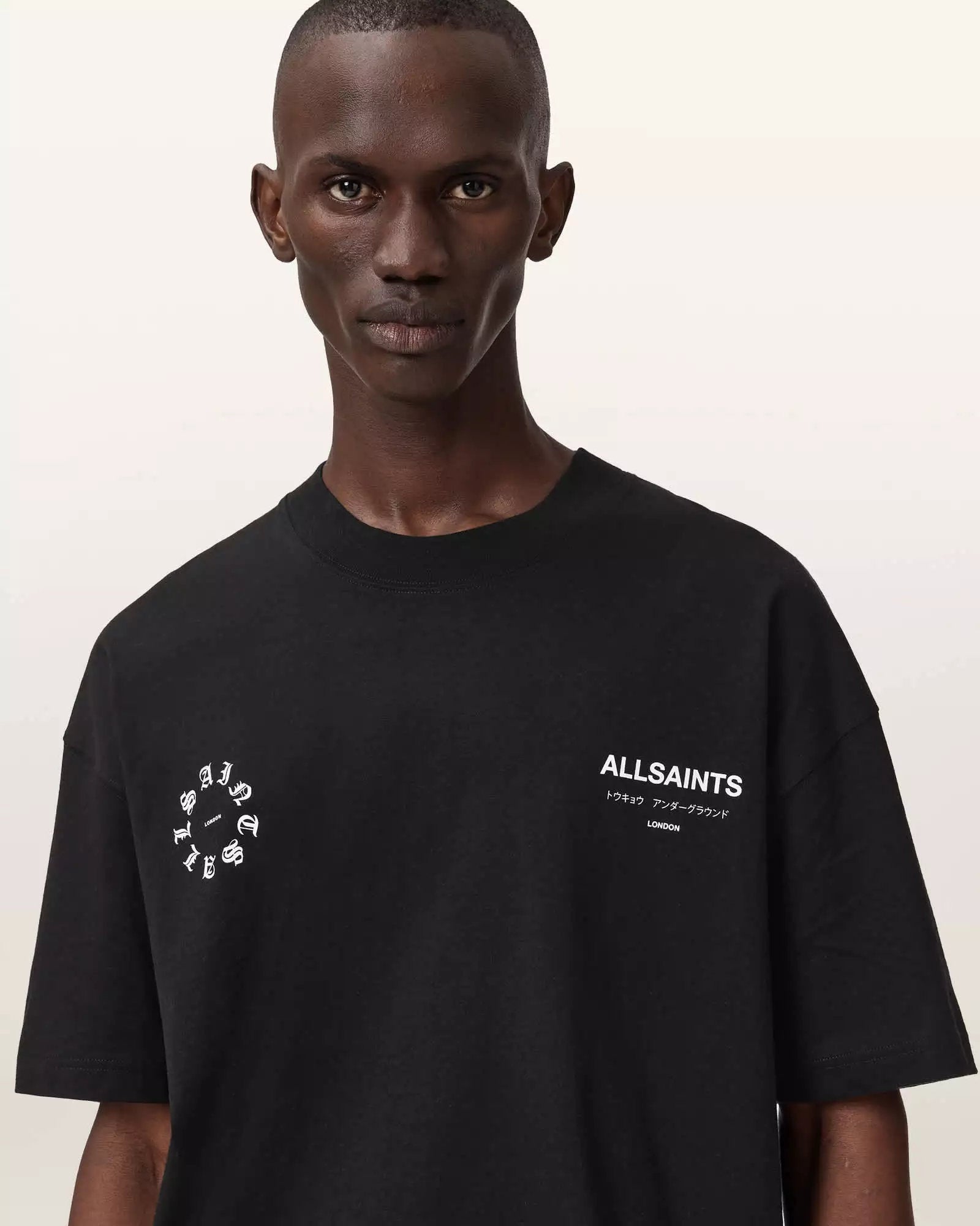 ALLSAINTS Kindred Black T-Shirt M042PD-451
