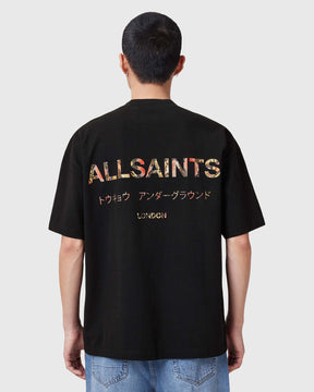 UNDERGROUND SS T SHIRT BLACK