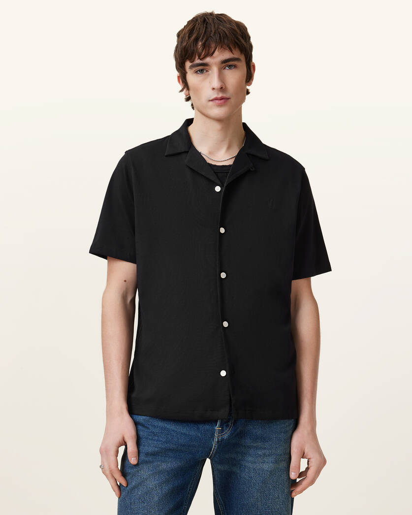 HUDSON SS SHIRT BLACK