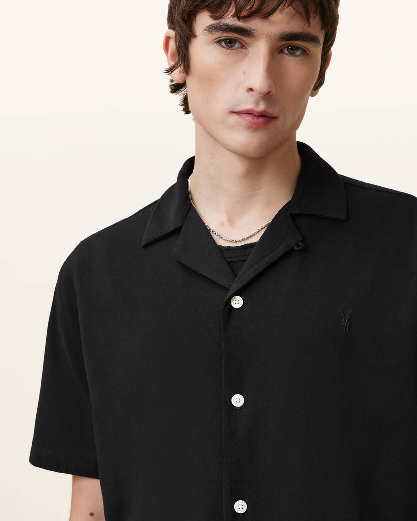 HUDSON SS SHIRT BLACK