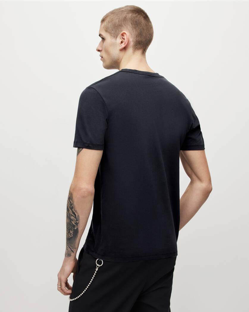 Allsaints Brace Brushed Cotton Contrast T-Shirt