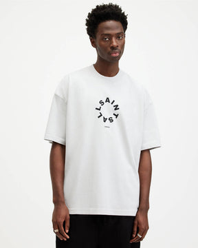 Allsaints Tierra Oversized Crew Neck Logo T-Shirt