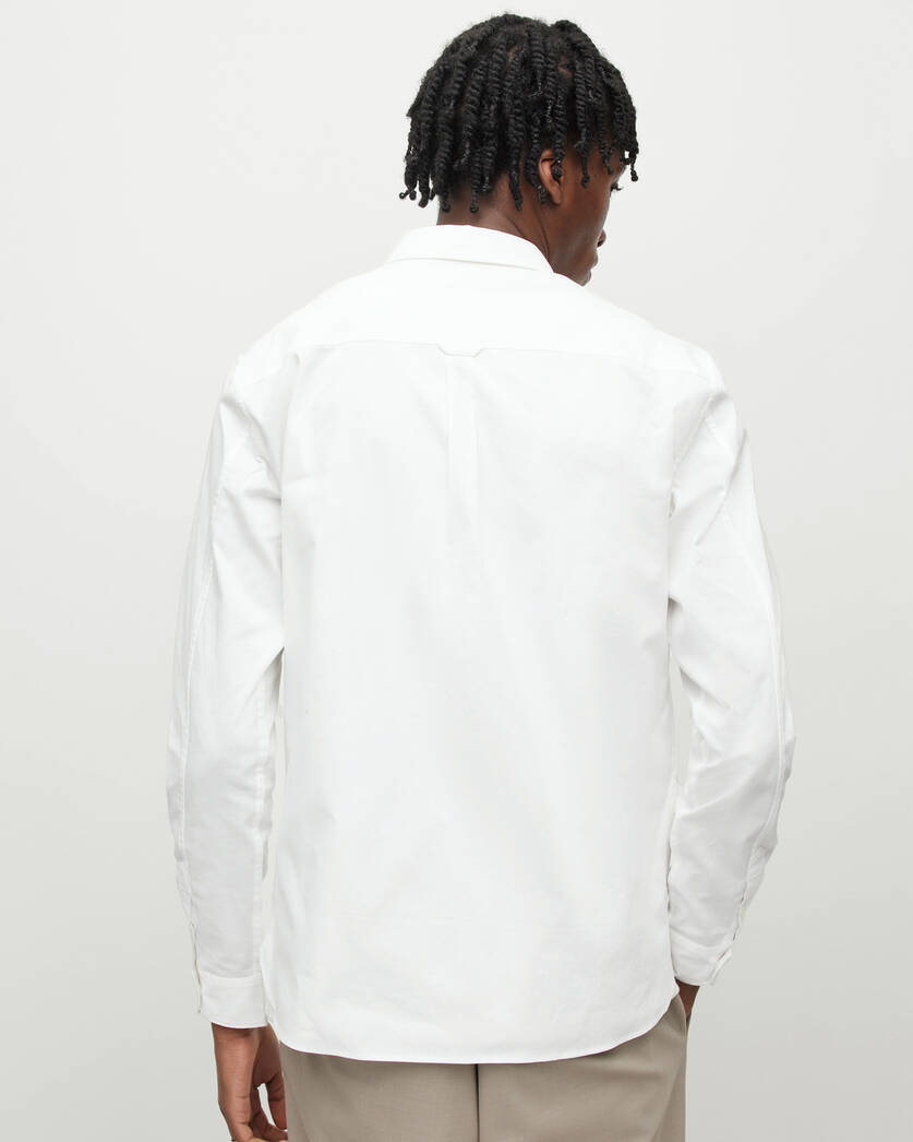 Allsaints Hawthorne Ramskull Stretch Fit Shirt