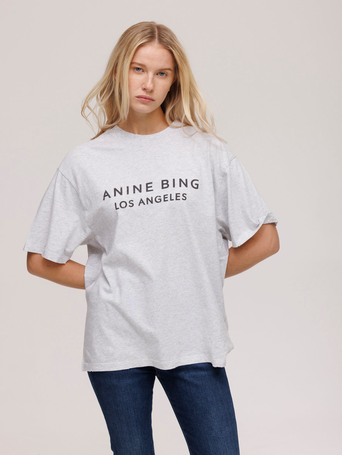 Anine Bing Logo Print T-Shirt