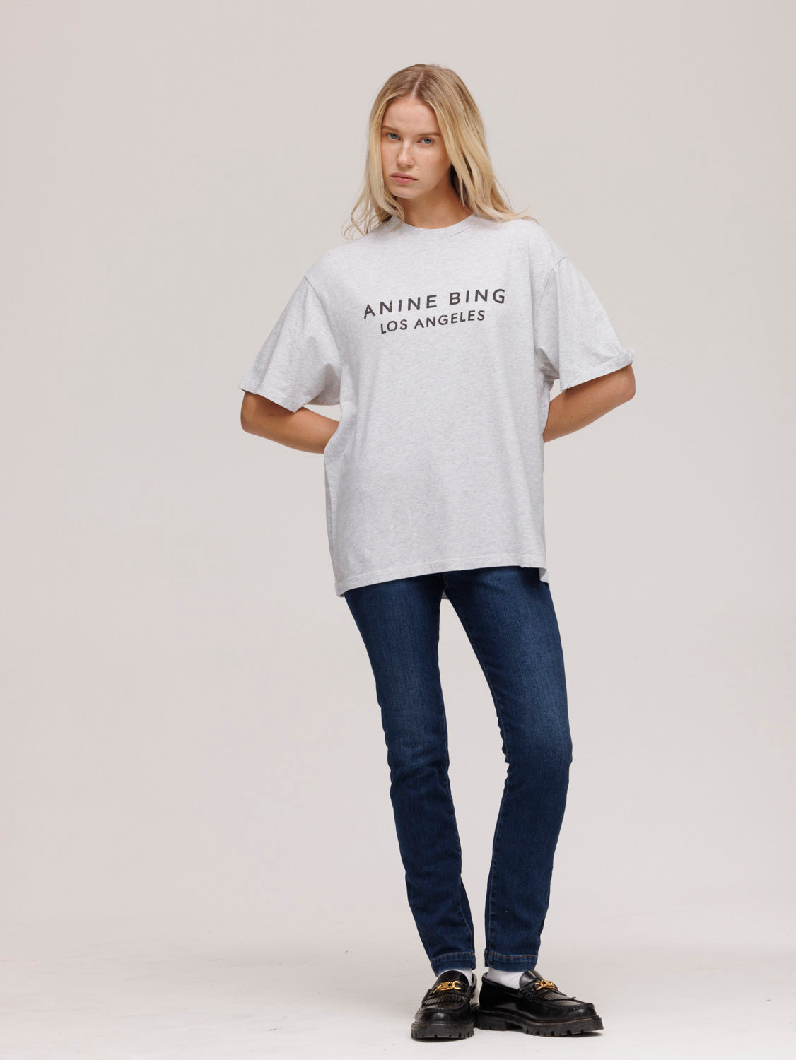 Anine Bing Logo Print T-Shirt