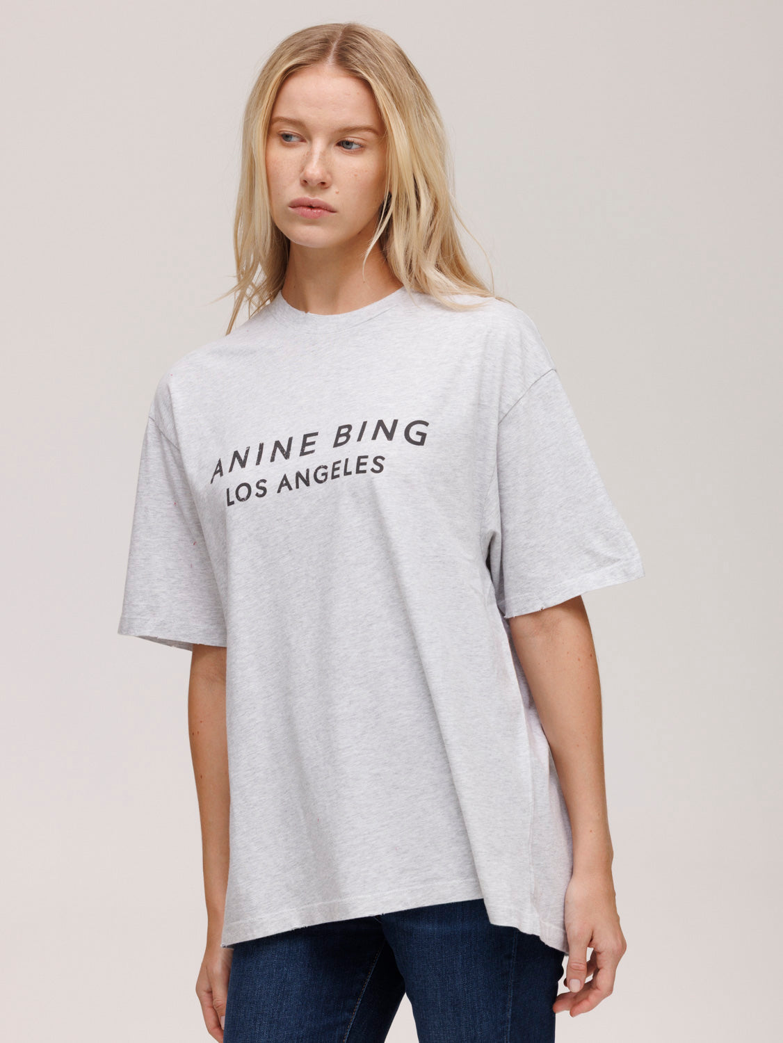 Anine Bing Logo Print T-Shirt