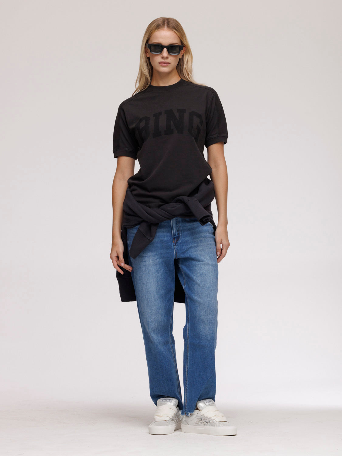 Anine Bing Logo Print T-Shirt