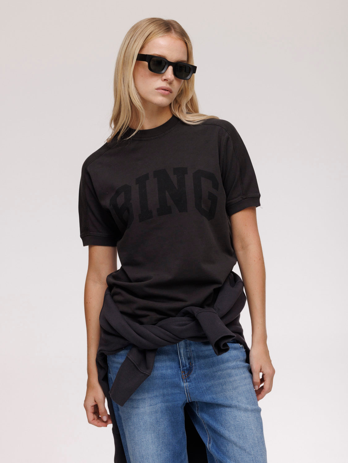 Anine Bing Logo Print T-Shirt