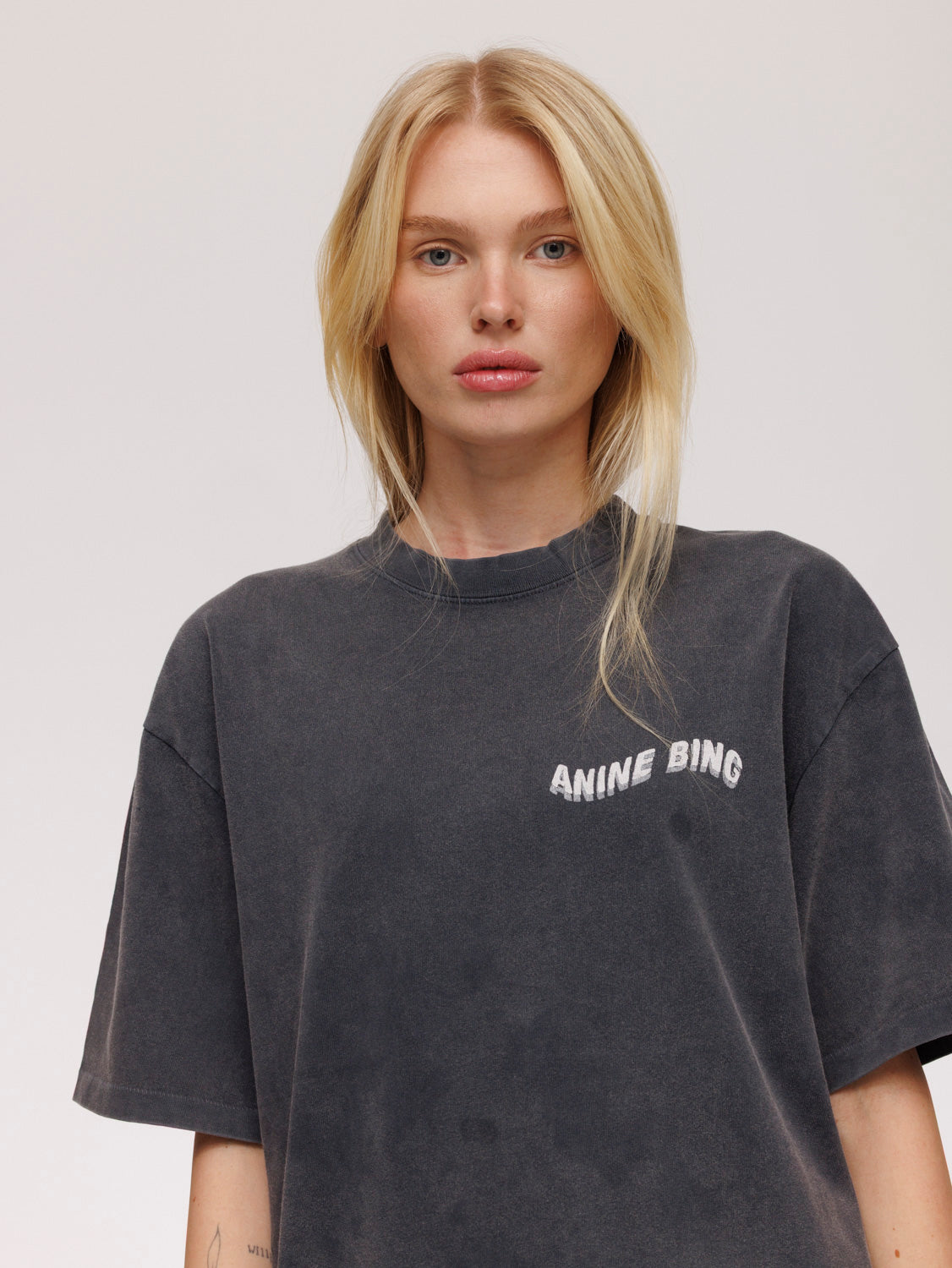 Anine Bing Logo Print T-Shirt