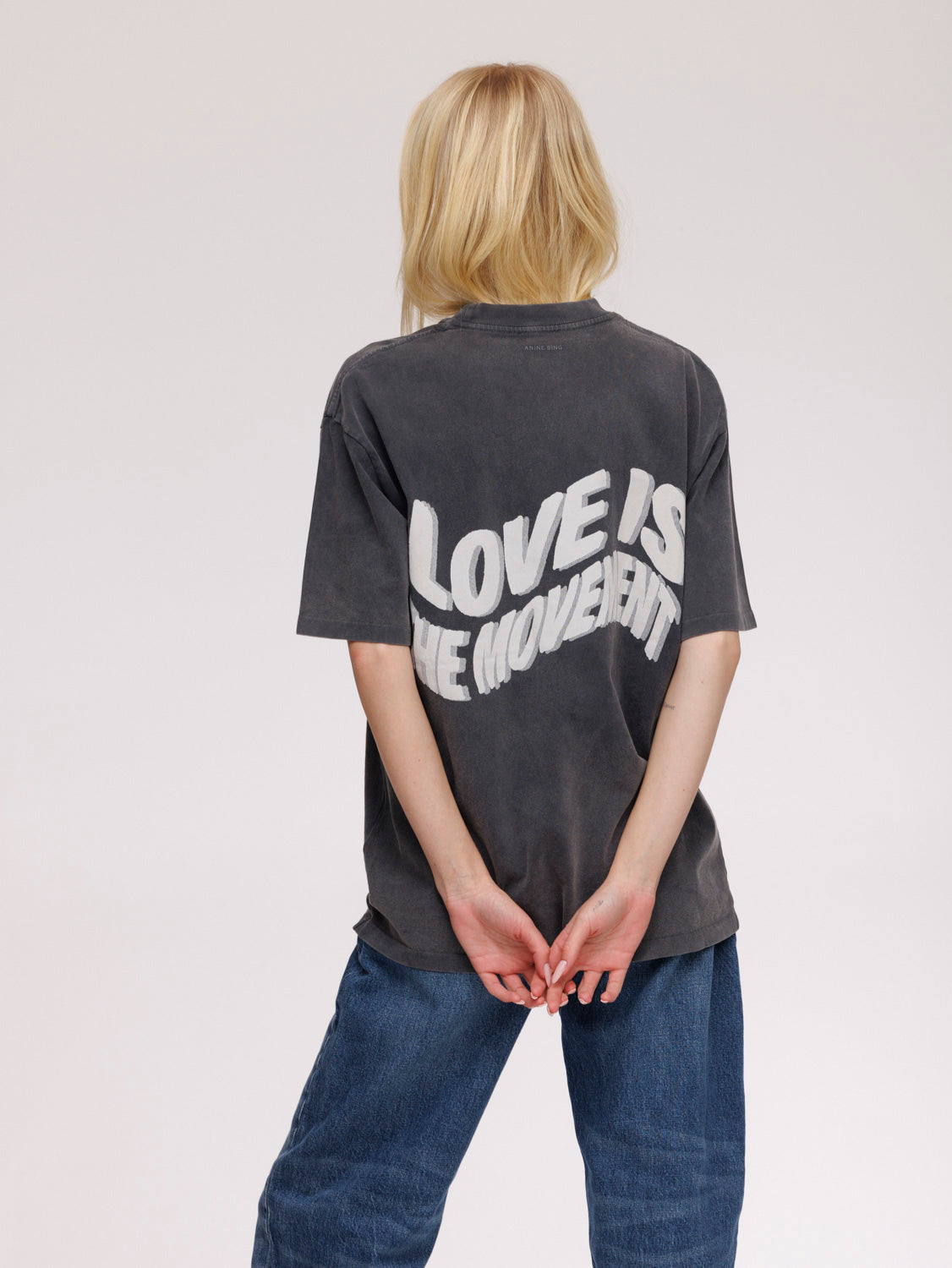 Anine Bing Logo Print T-Shirt