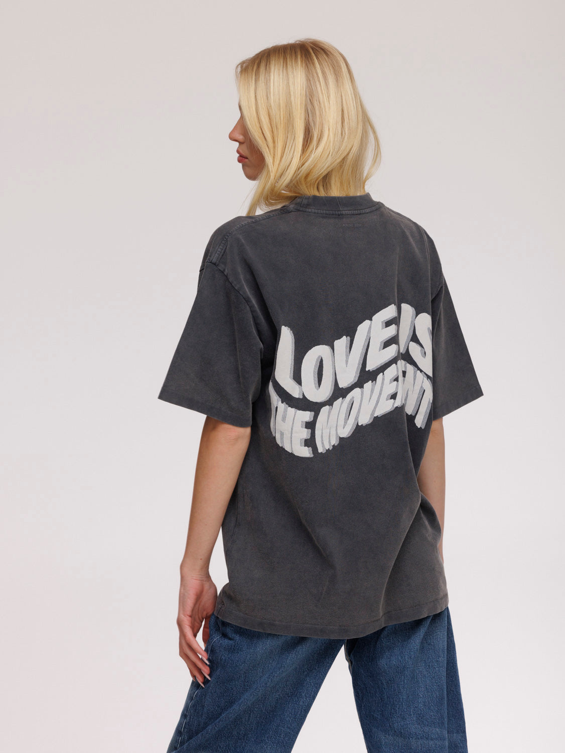 Anine Bing Logo Print T-Shirt