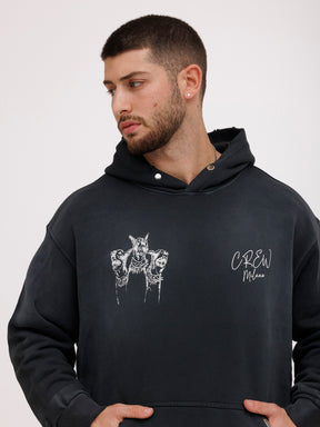 CREW MILANO Relax Dogs Hoodie