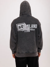 CREW MILANO Relax Style Sticker Hoodie