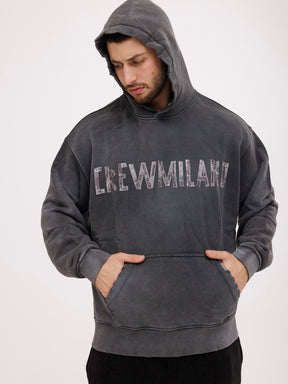 CREW MILANO Relax Logo Hoodie