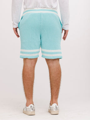 CREW Milano Tennis Shorts Knitwear Mint