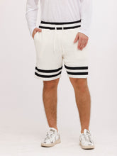 CREW Milano Tennis Shorts Knitwear White