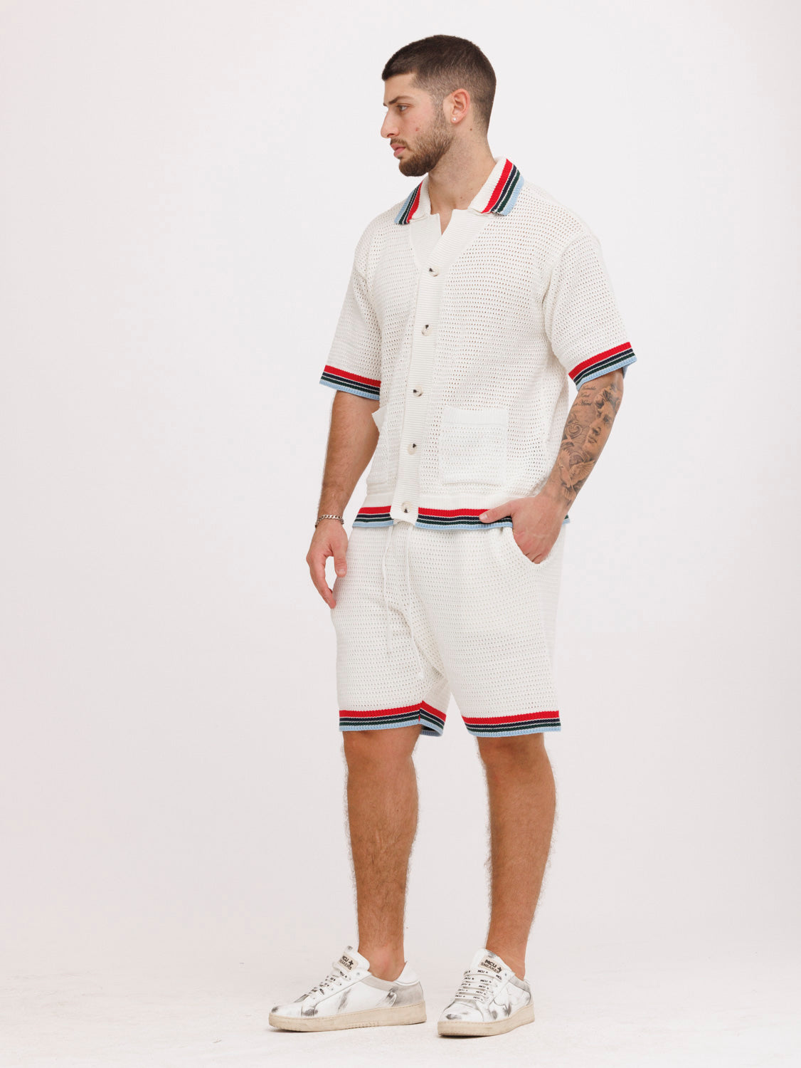 CREW Milano Oversize Shirt Knitwear