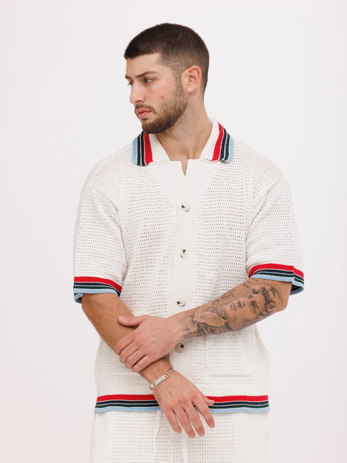 CREW Milano Oversize Shirt Knitwear