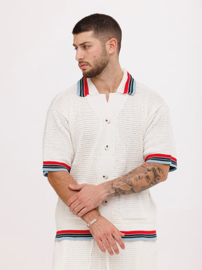 CREW Milano Oversize Shirt Knitwear