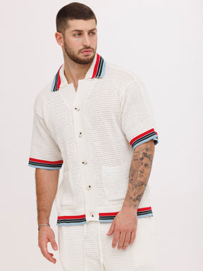 CREW Milano Oversize Shirt Knitwear