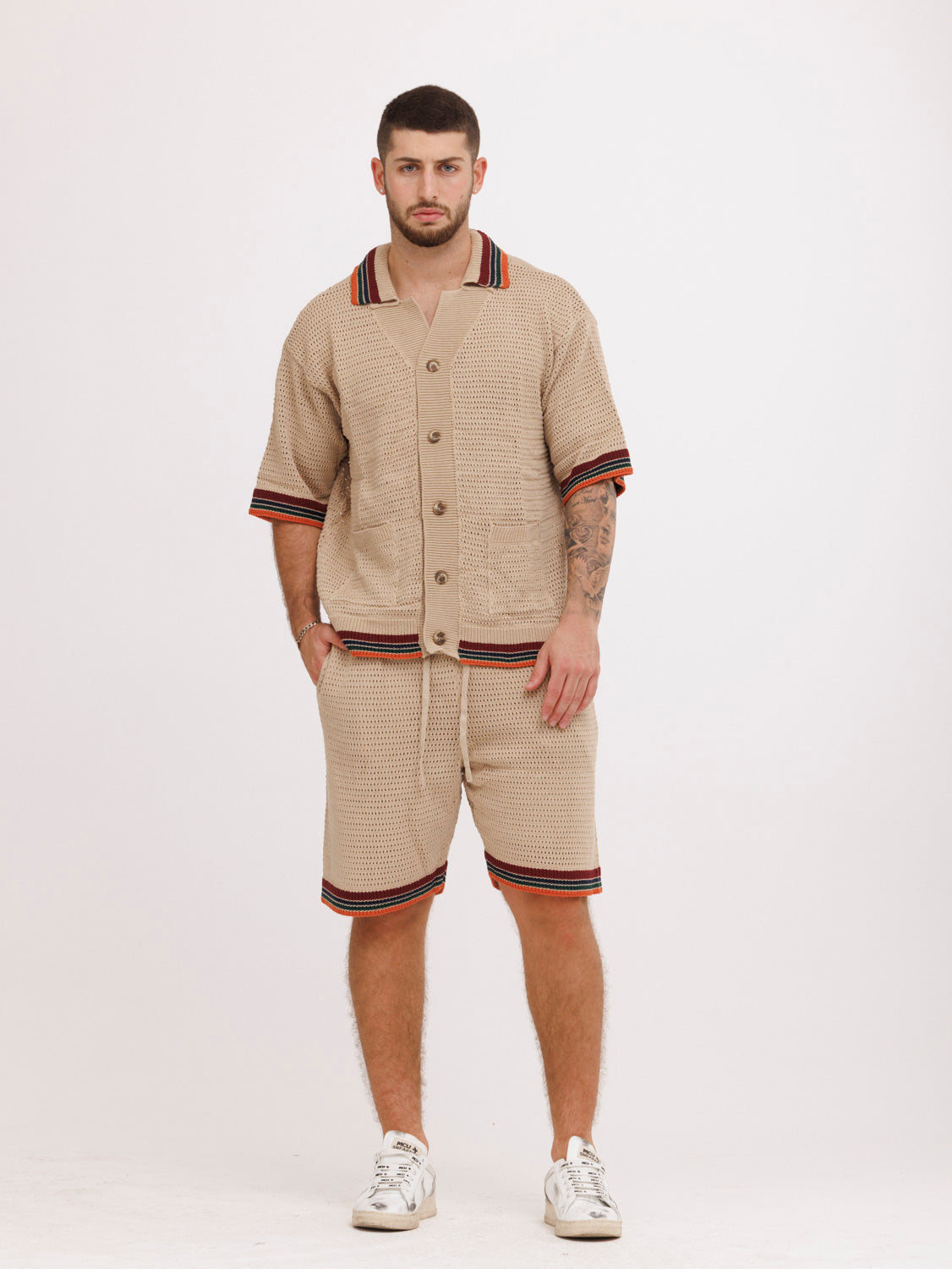 CREW Milano Oversize Shirt Knitwear