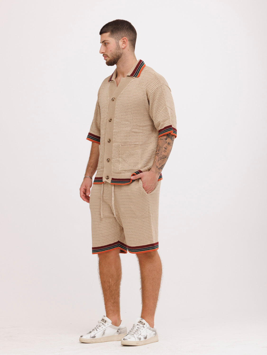 CREW Milano Oversize Shirt Knitwear