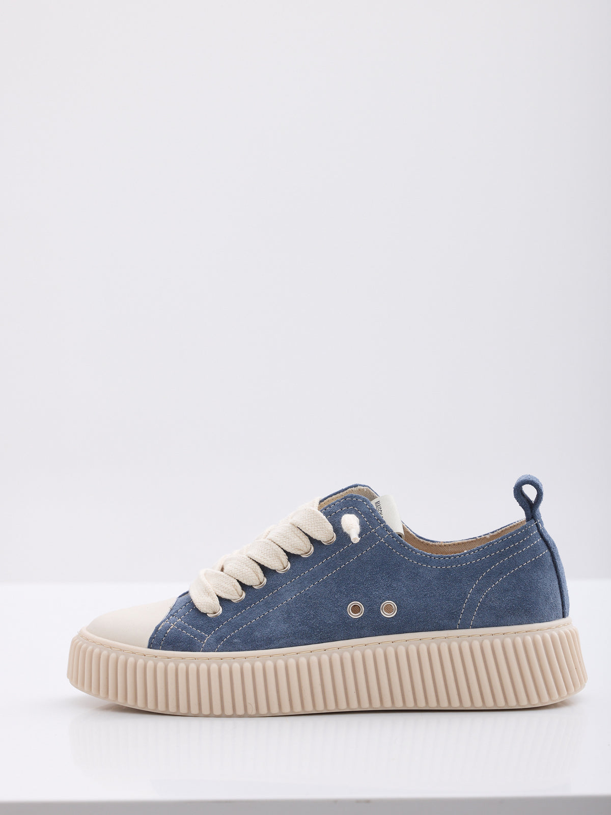 MAISON 9 PARIS Sneakers - Blue Suede Leather