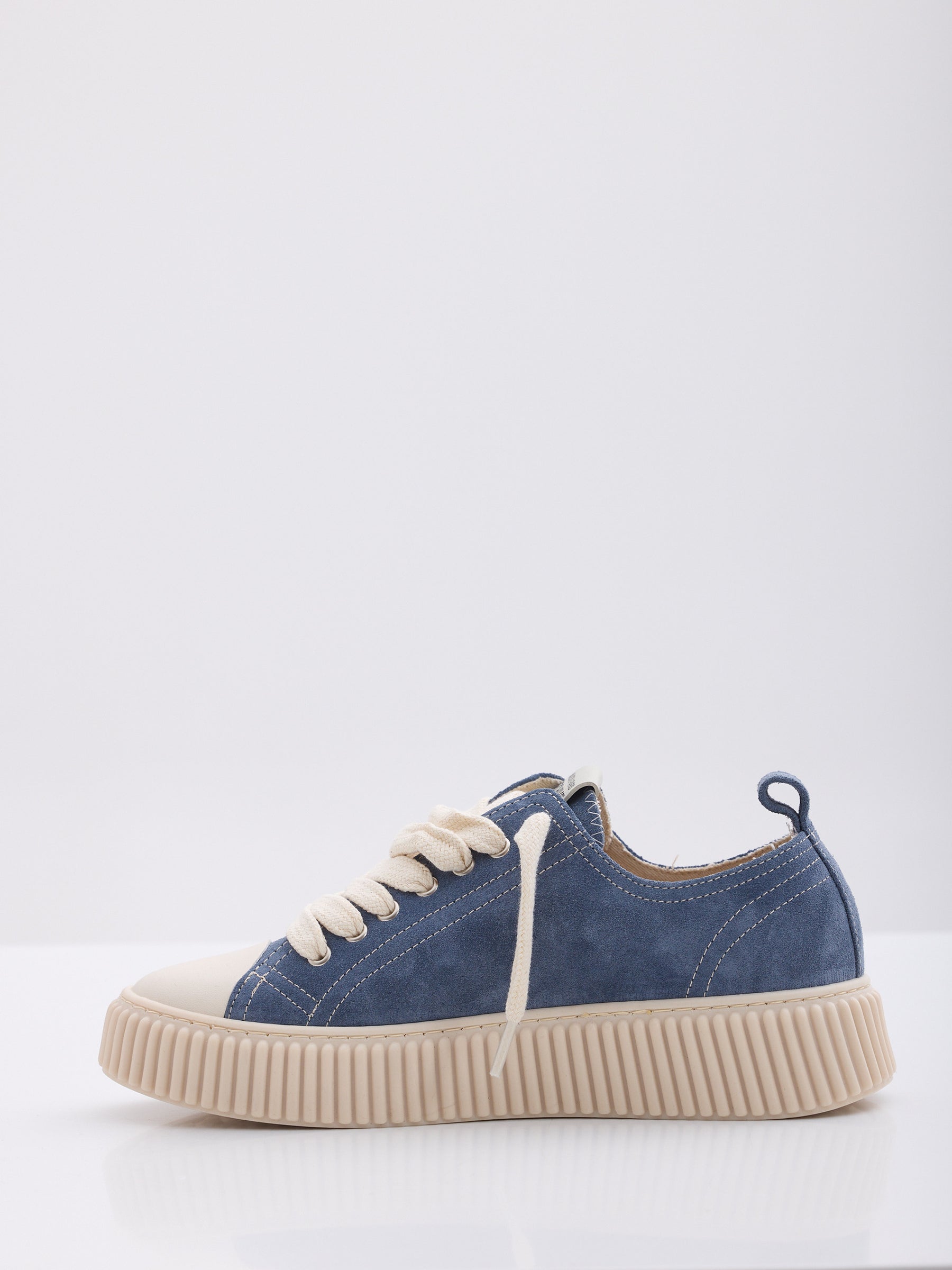 MAISON 9 PARIS Sneakers - Blue Suede Leather